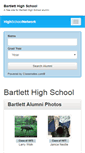 Mobile Screenshot of bartletthighschoolalumni.com